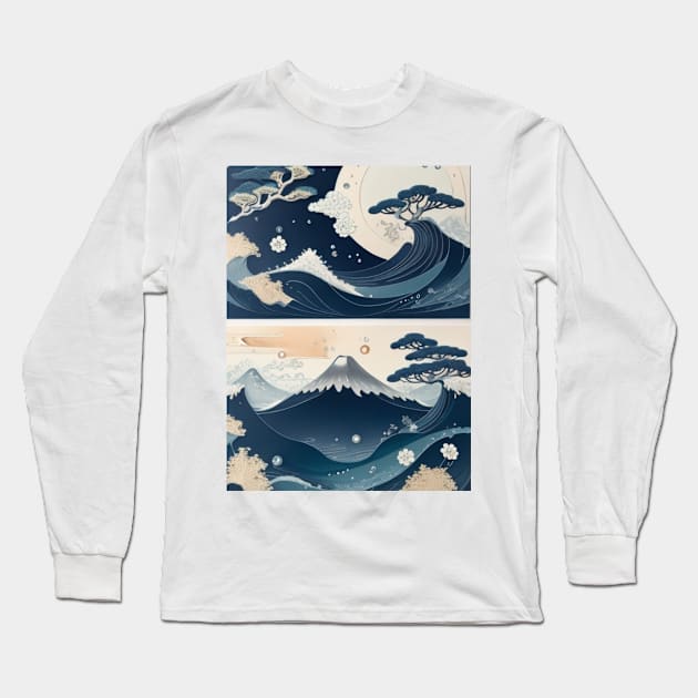 Double goodness Fuji Long Sleeve T-Shirt by JennAshton